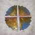 4 Piece Geode Coaster Set